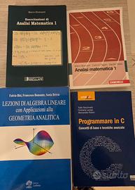 Libri ingegneria Analisi, esercitazioni, algebra,