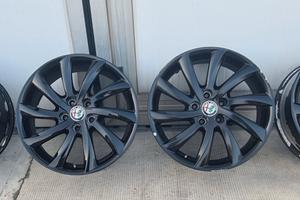 4 Cerchi Lega 17" Alfa Romeo Giulietta Turbina