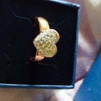 Anello cuore swaroski