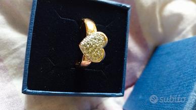Anello cuore swaroski