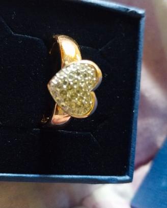 Anello cuore swaroski