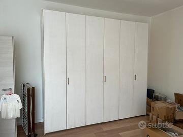 Armadio bianco 6 ante