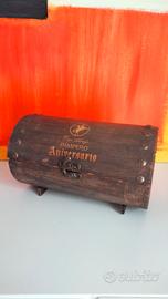 Bauletto Pampero Aniversario legno vintage 