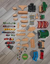 Trenino Brio set ferrovia deluxe