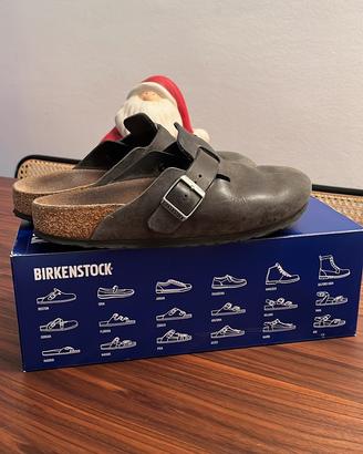 Birkenstock oiled pelle nera