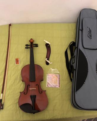 Violino 4/4 Eastar completo di custodia accessori