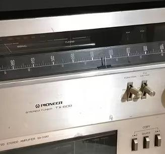 Pioneer Stereo Tuner TX 608