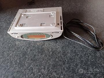 Radiosveglia Velltech modello vintage a fissaggio