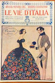 Riviste Touring - Le vie d'Italia ottobre 1923