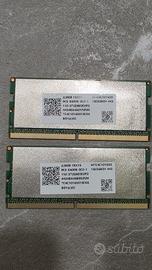 DDR5 SoDimm 16 Gb (8x2) 5600Mhz