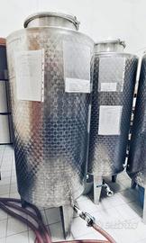 Cisterna per vino acciaio inox