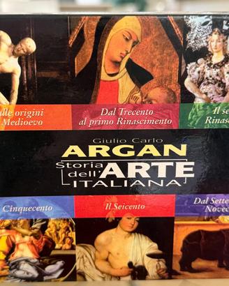 Box 6 CD Giulio Carlo Argan Storia Arte Rizzoli