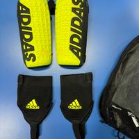 Parastinchi e caviglie adidas giallo fluo e nero