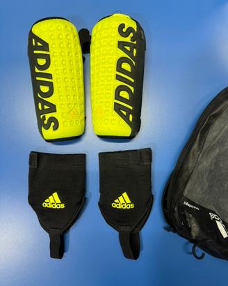 Parastinchi e caviglie adidas giallo fluo e nero