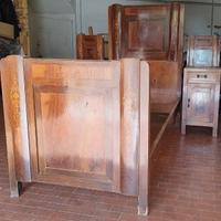 Letto e comodini anni 70