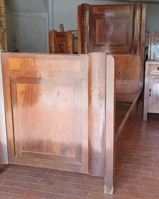 Letto e comodini anni 70