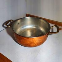 PENTOLA IN RAME DIAM 24 H10