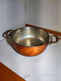 PENTOLA IN RAME DIAM 24 H10