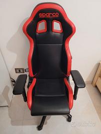 Sedia gaming da ufficio Sparco