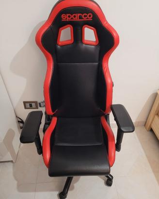 Sedia gaming da ufficio Sparco