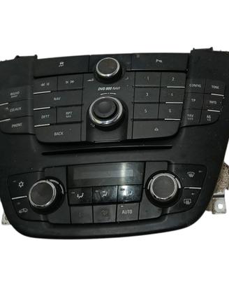 CONSOLE CENTRALE CON COMANDI CLIMA E RADIO OPEL In
