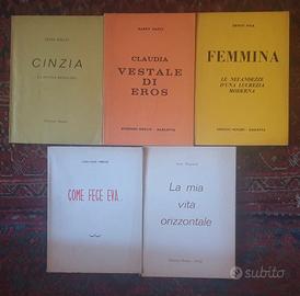 Lotto 5 libri erotismo anni '60 Come fece Eva