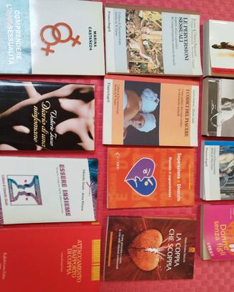 Lotto 12 libri di psicologia, sessualità, coppia