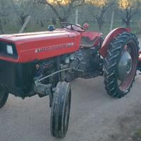 Trattore Massey Ferguson 135 con fresa maschio 1.6