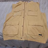Gilet Wampum tg. XL giallo cotone