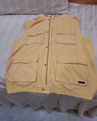 Ribasso - Gilet Wampum tg. XL giallo cotone
