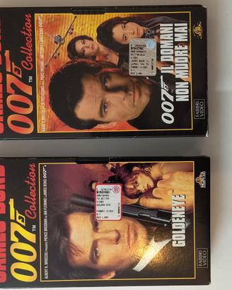 Film 007 su VHS