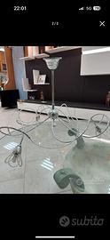 Lampadario moderno con Swarovski
