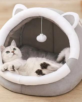 Cuccia per gatti e cani di piccola taglia