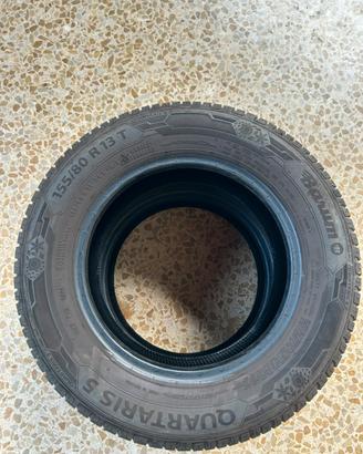 due gomme 4 stagioni 155/80 R13T