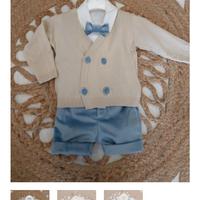 Vestito battesimo emanuel pris 9 12 medi
