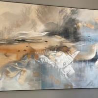 grande quadro olio su tela