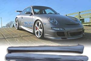 PROFILI LATERALI PER PORSCHE 911 997 04-08 LOOK GT