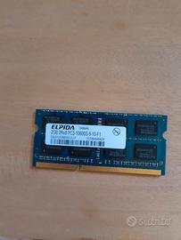RAM 2gb 2Rx8 PC3 10600S 9-10-F1