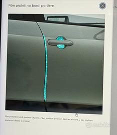 Film protettivo bordi portiere Toyota Yaris Cross