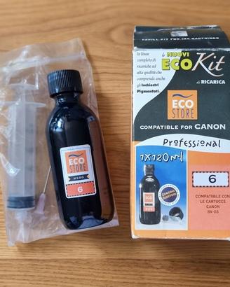 Eco Store Eco Kit Ricarica Canon BX-03 / BX-3 Nero