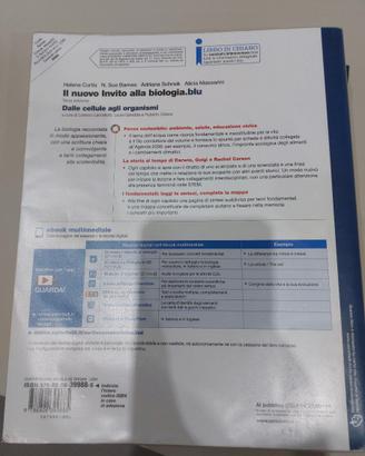 Libro il nuovo invito alla biologia blu