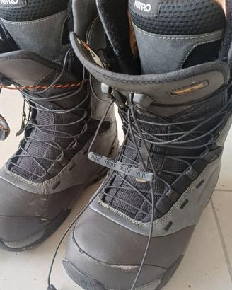 scarponi snowboard nitro tls tg.40 2/3