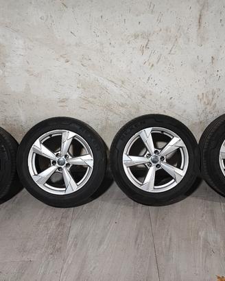 cerchi originali audi da 18 con gomme