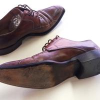 Scarpe KAMMI Uomo nr.39 Marrone Vera Pelle