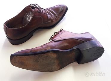 Scarpe KAMMI Uomo nr.39 Marrone Vera Pelle