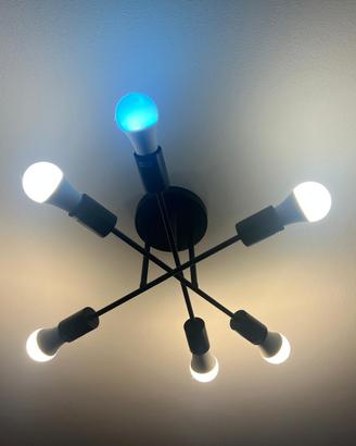 Lampadario moderno 6 luci E27