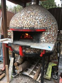 FORNO A LEGNA PROFESSIONALE X PIZZA E/O PANE 1,30