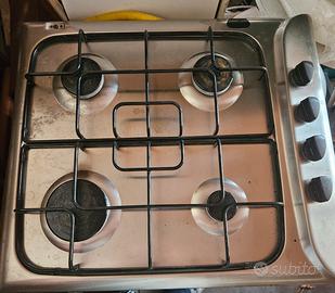 pianale gas cucina smontato - fornelli a gas