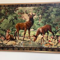 Arazzo da parete con cervi