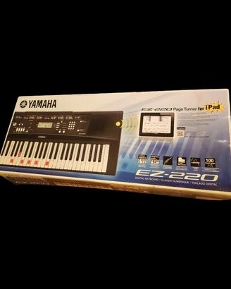 tastiera Yamaha EZ-220 61 tasti retroilluminata